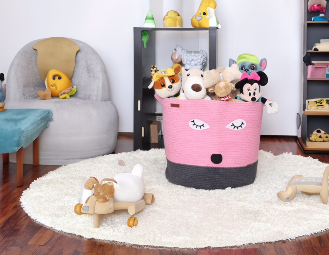Foxy Haven Cotton Basket