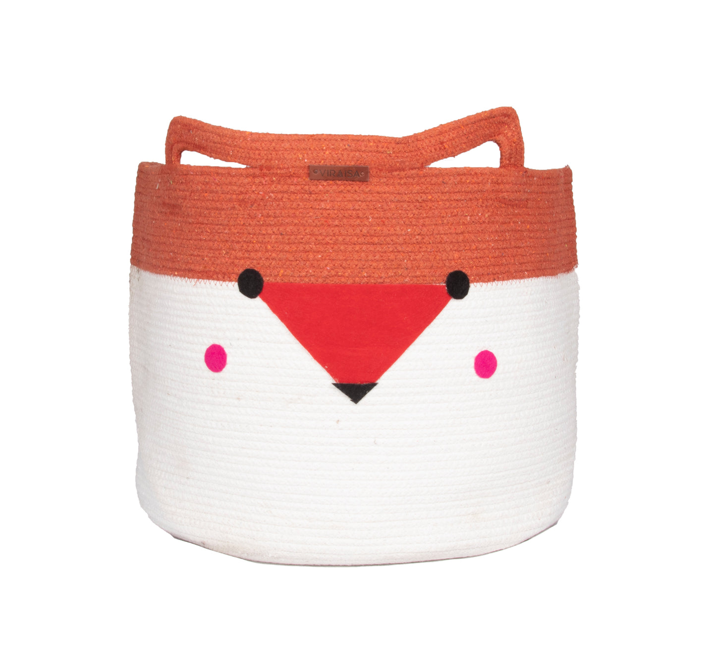 WhimsiFox Cotton Kids Basket