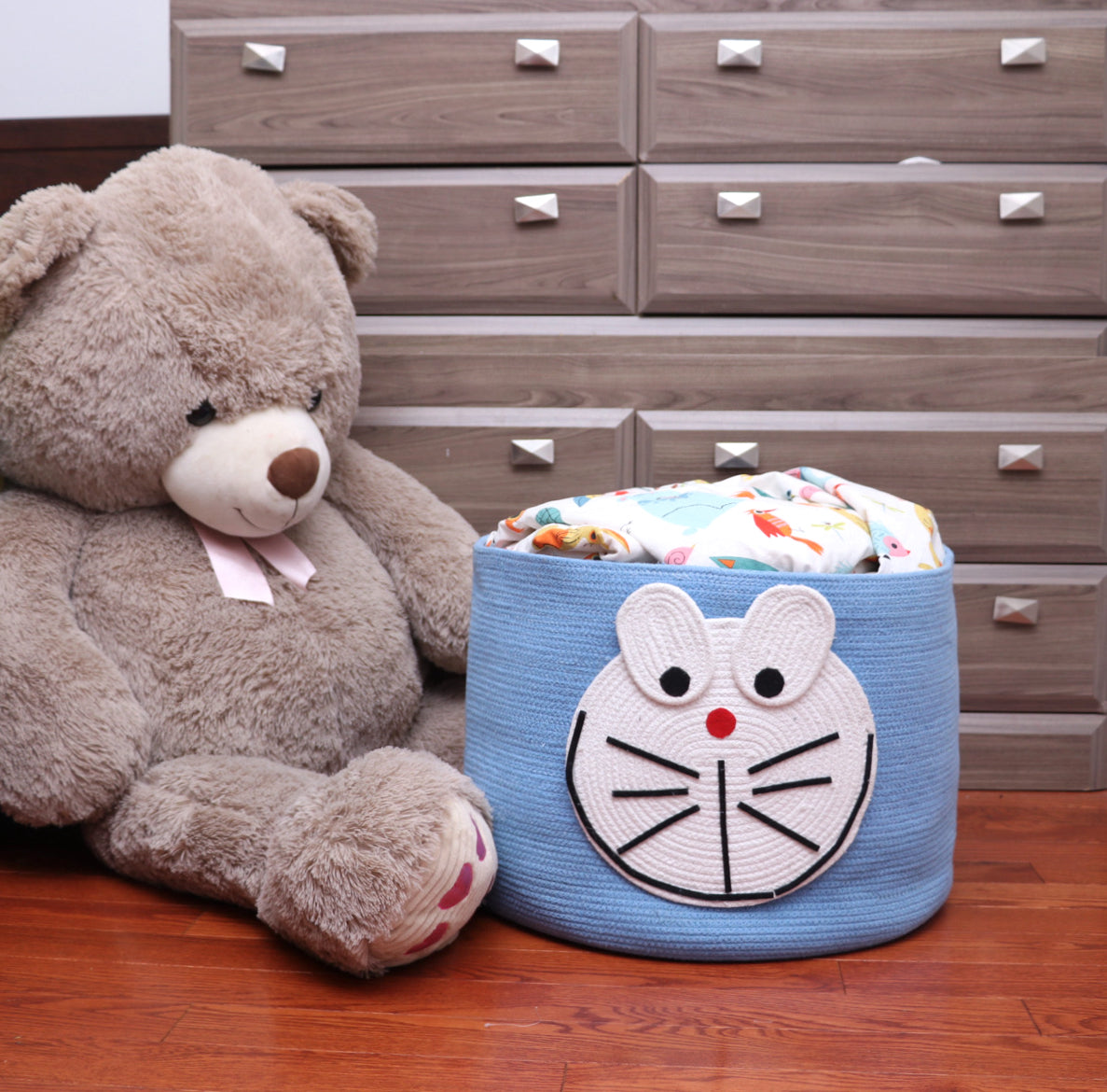 Doraemon Magic Keep Kids Cotton Basket
