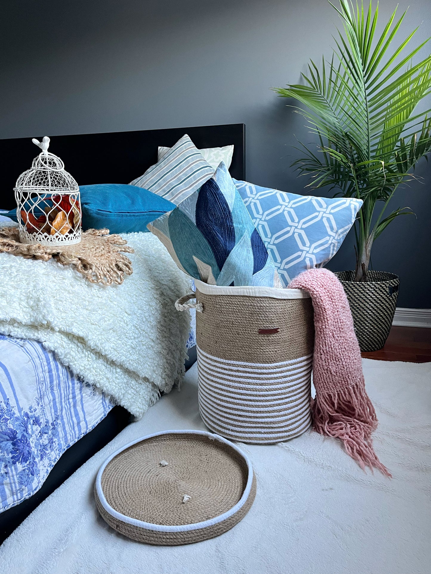 BelleWeave Elegant Laundry Hamper